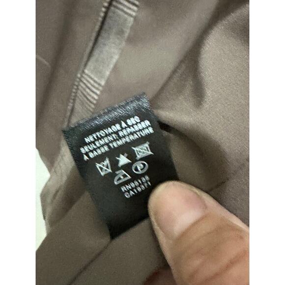 Lafayette 148 Women's Heather Plaid Wool Blended Eloquent Blazer Jacket Size 16 - Picture 15 of 15